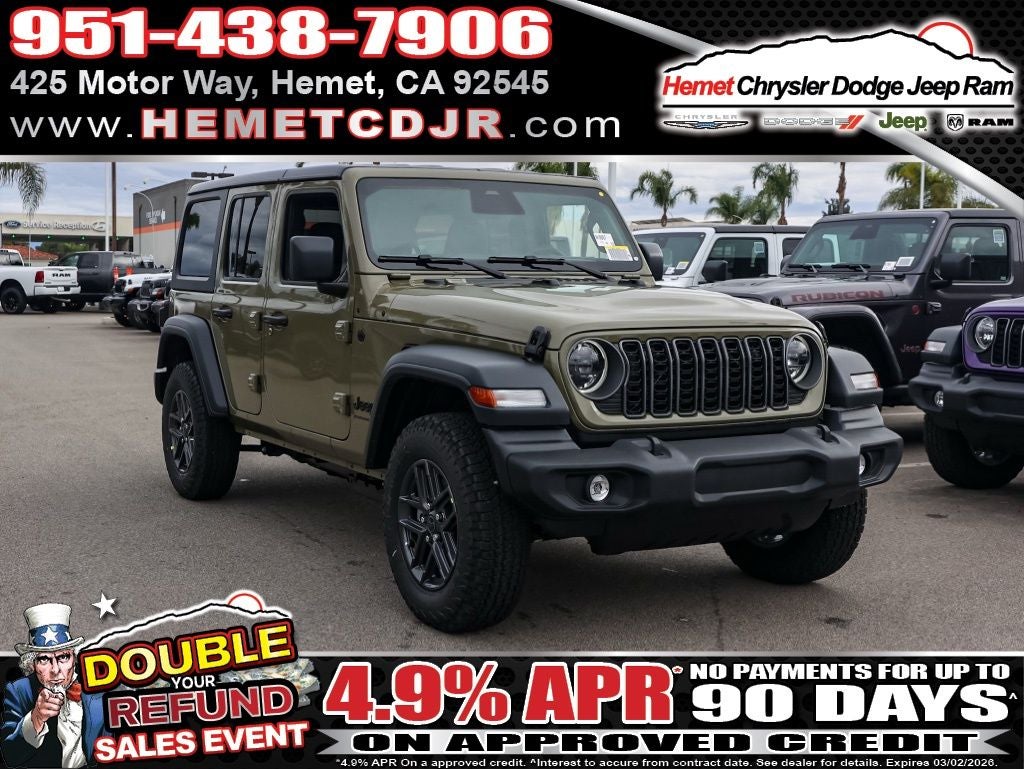 2026 Jeep Wrangler Sport S