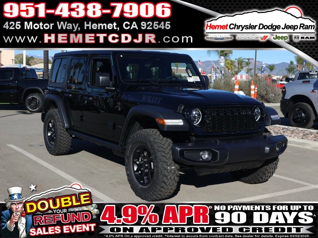 2026 Jeep Wrangler Willys