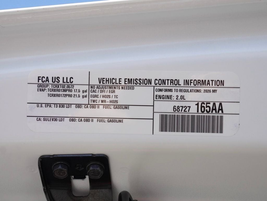 2026 Jeep Wrangler Sport