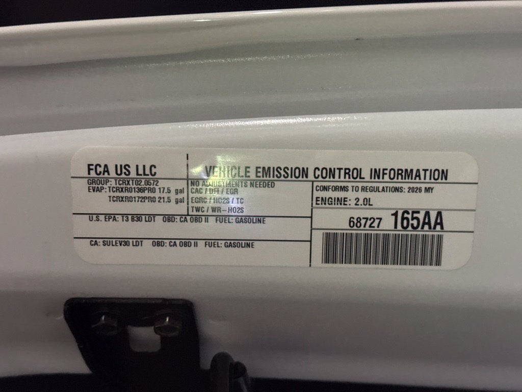 2026 Jeep Wrangler Sport S