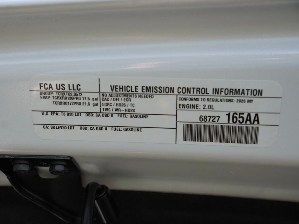 2026 Jeep Wrangler Sport