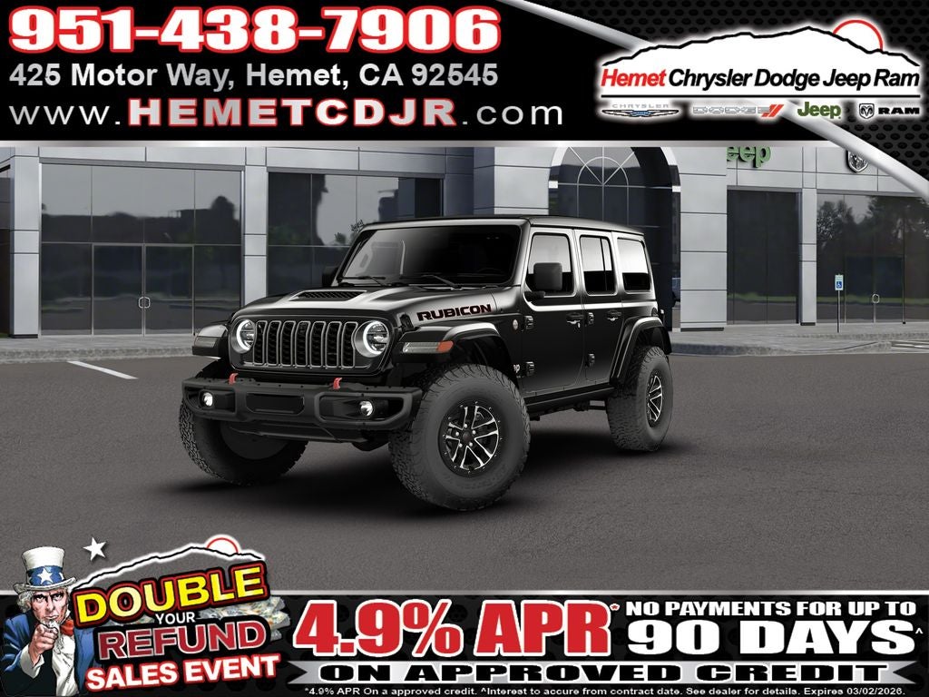 2026 Jeep Wrangler Rubicon X