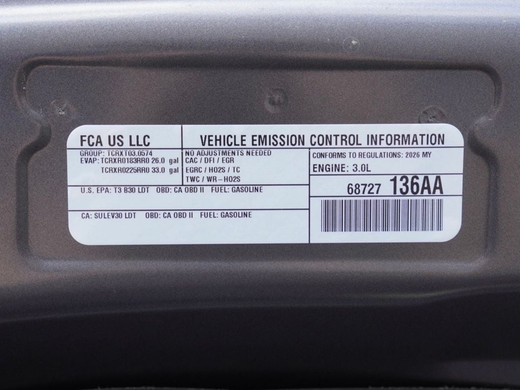 2026 RAM 1500 Big Horn/Lone Star