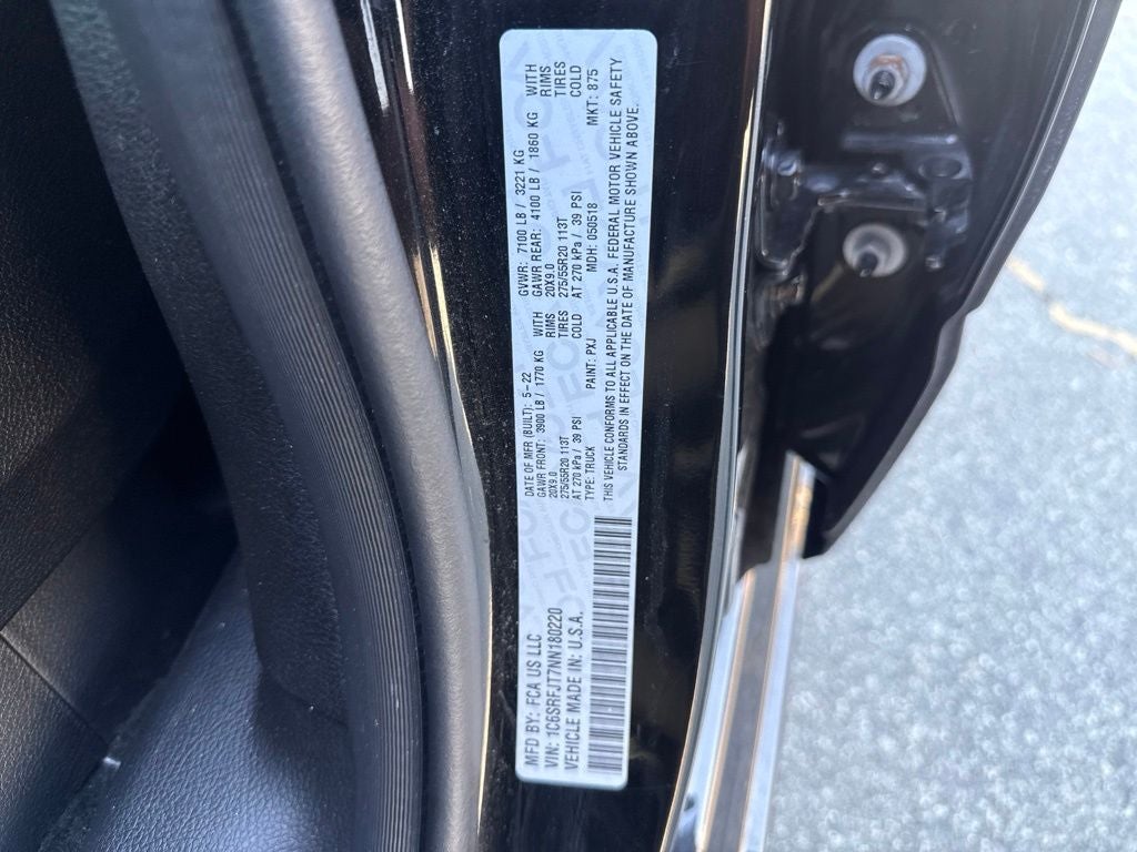 2022 RAM 1500 Laramie