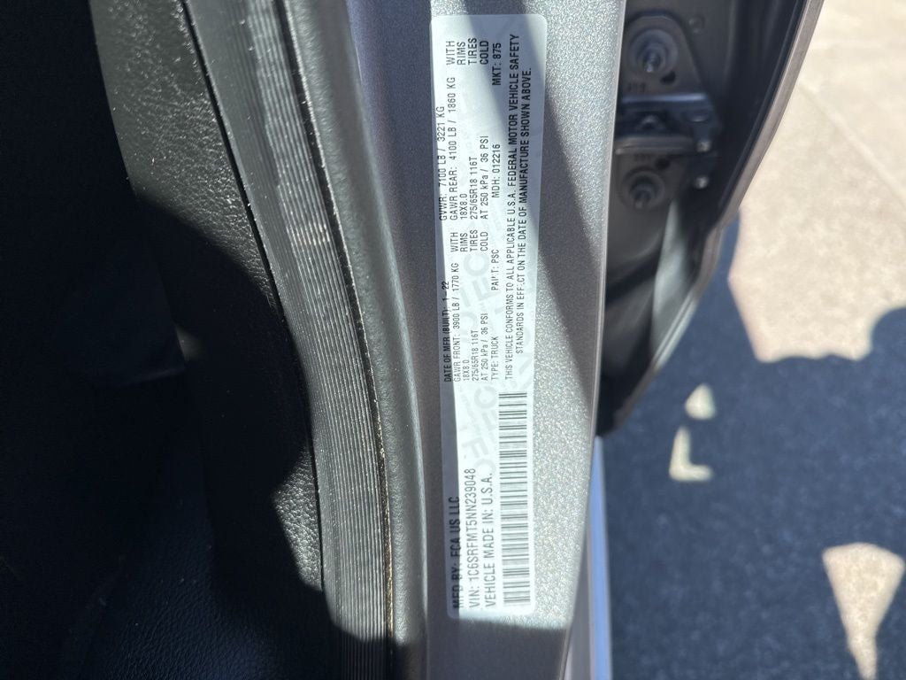 2022 RAM 1500 Big Horn/Lone Star