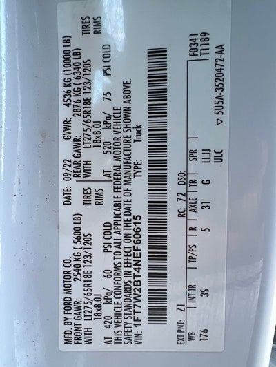 2022 Ford F-250SD XLT