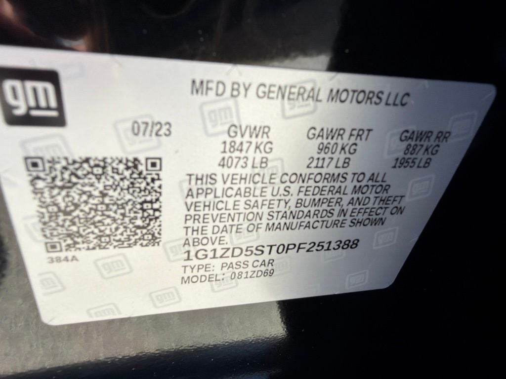 2023 Chevrolet Malibu LT 1LT