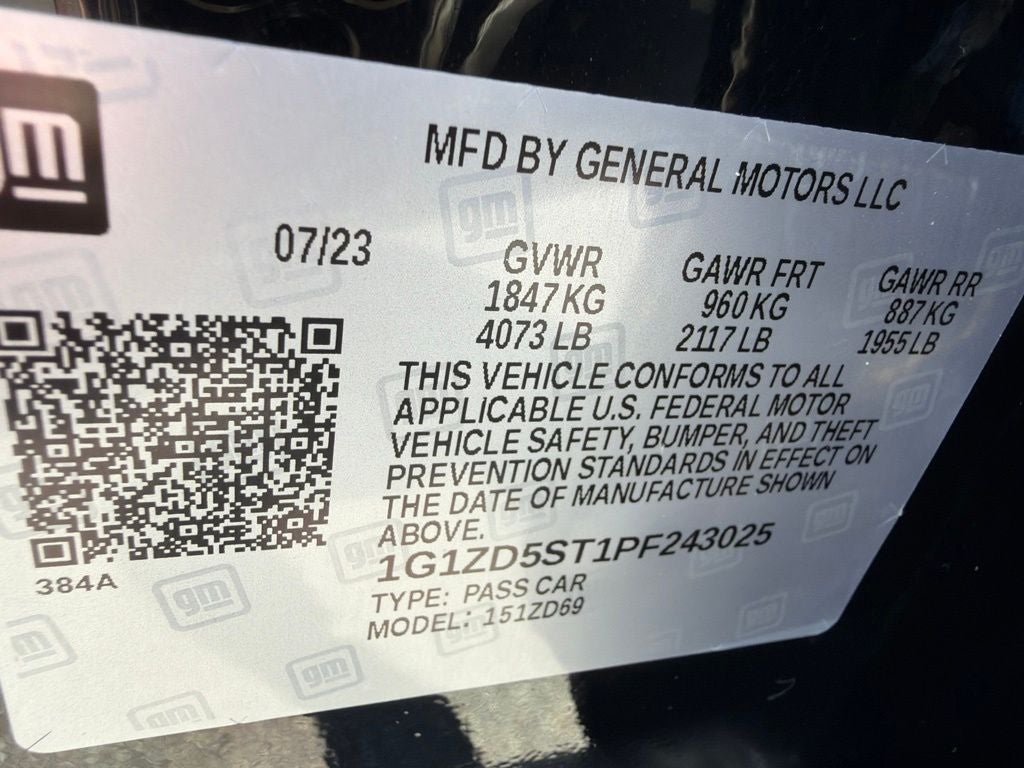 2023 Chevrolet Malibu LT 1LT