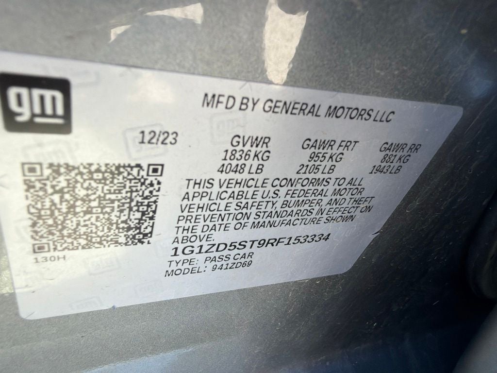 2024 Chevrolet Malibu LT 1LT