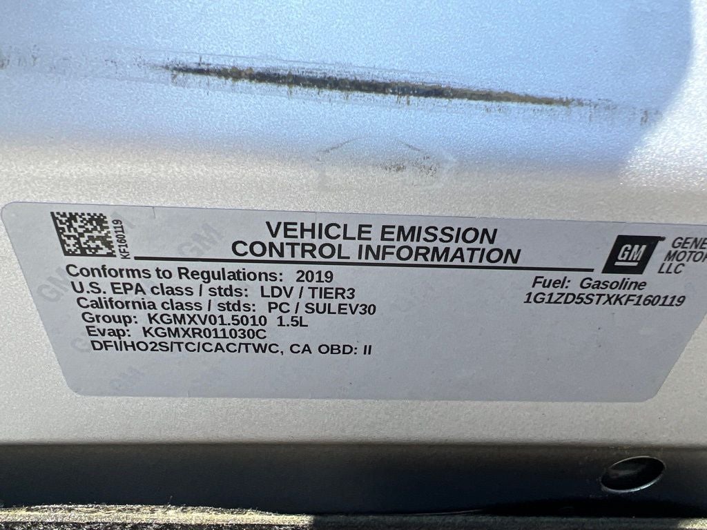 2019 Chevrolet Malibu LT