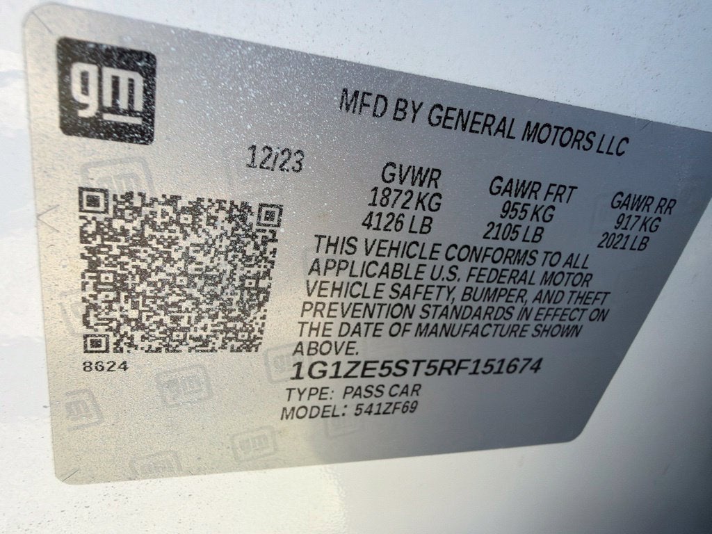 2024 Chevrolet Malibu LT 2LT