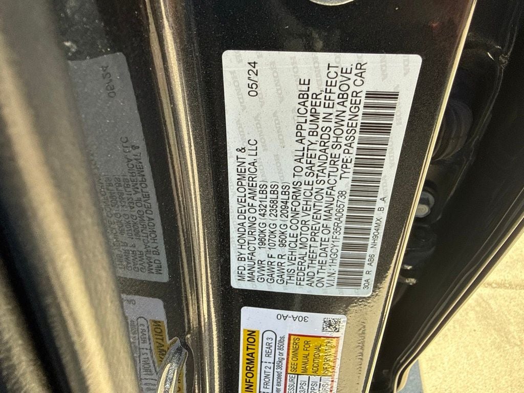 2024 Honda Accord EX