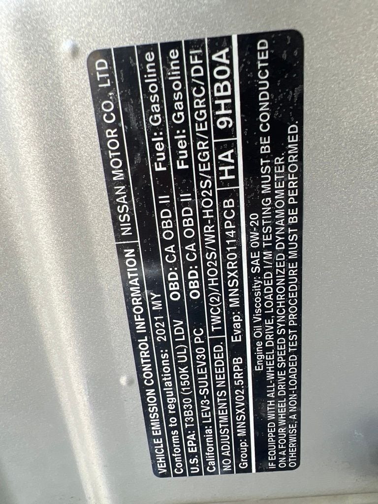 2021 Nissan Altima 2.5 S