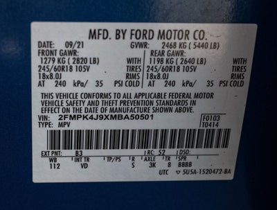 2021 Ford Edge SEL