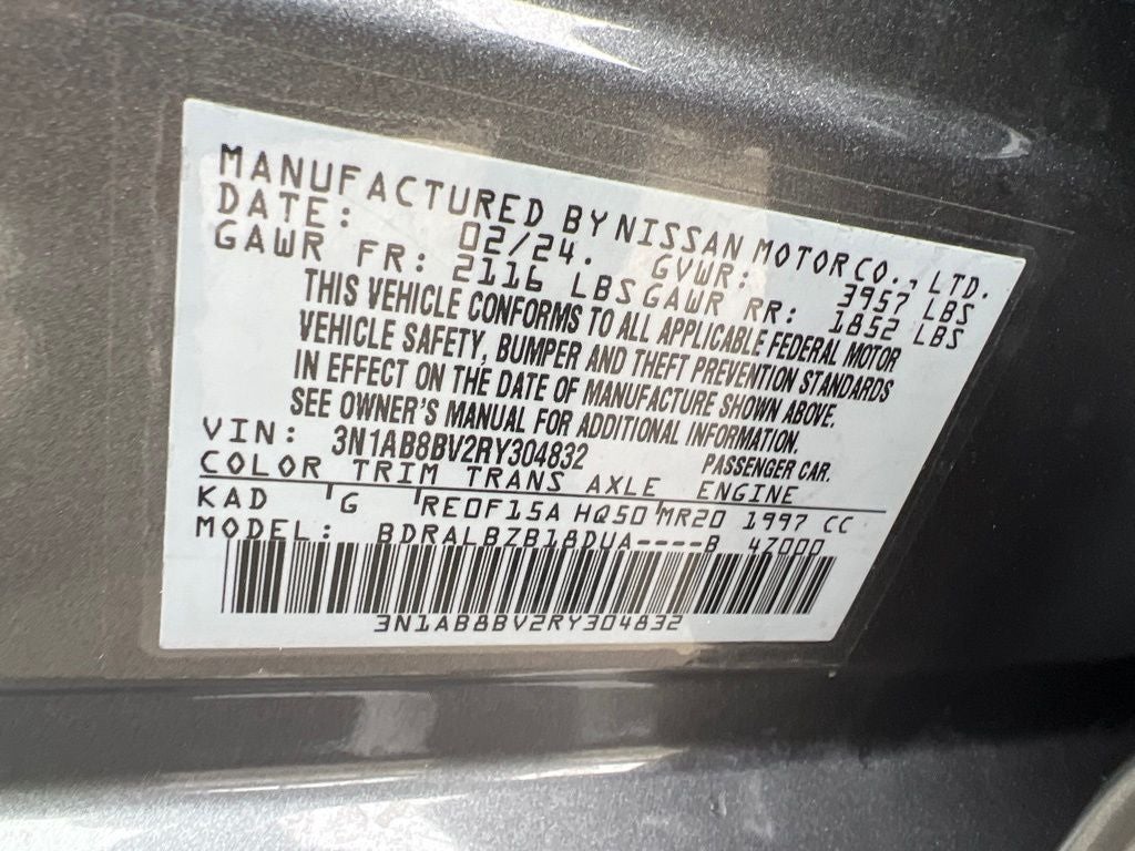 2024 Nissan Sentra S