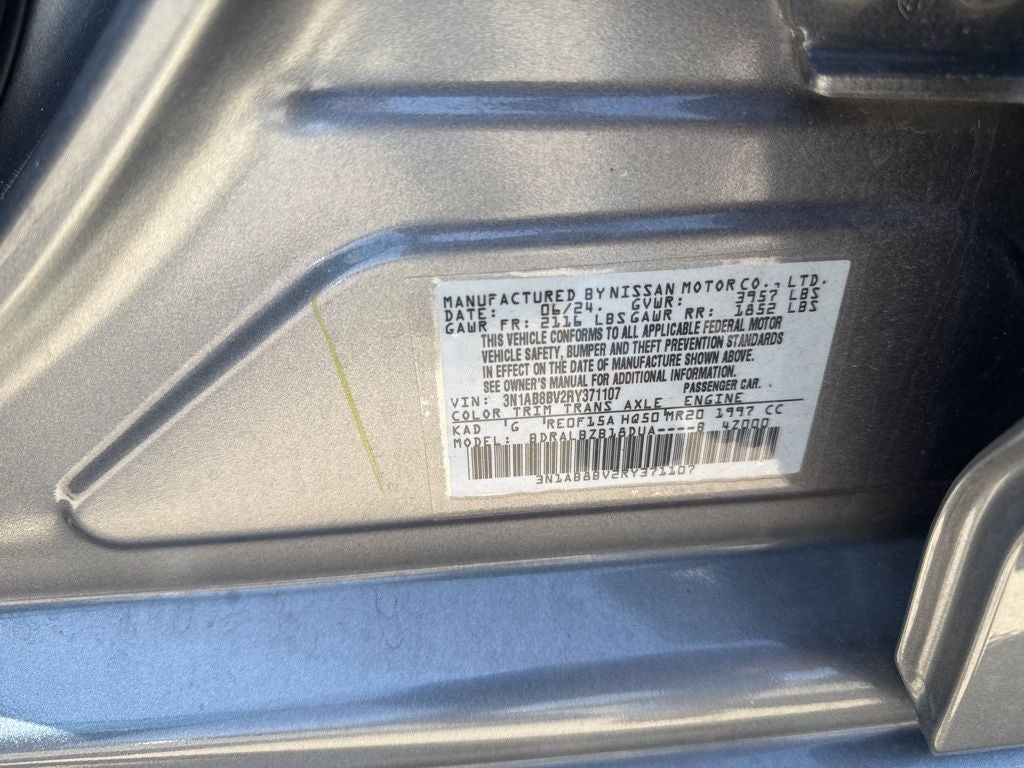 2024 Nissan Sentra S