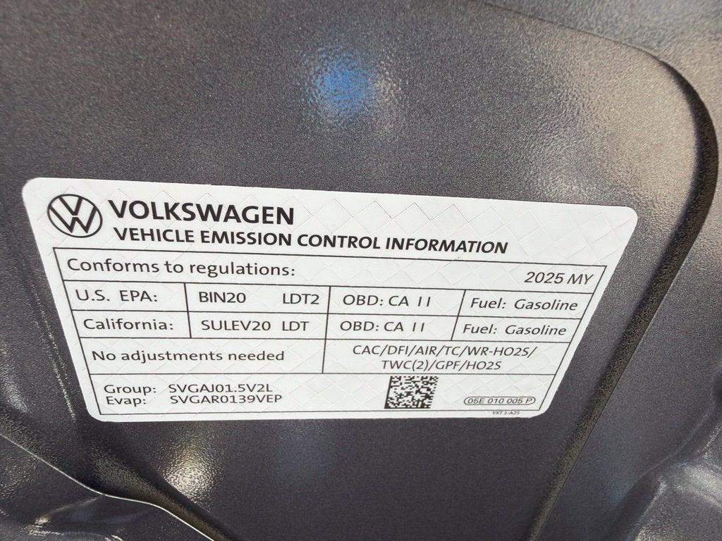 2025 Volkswagen Taos 1.5T SE
