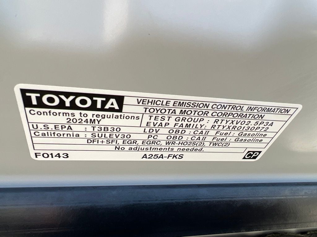 2024 Toyota Camry XSE