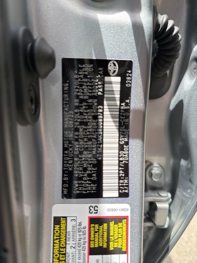 2024 Toyota Camry XSE V6