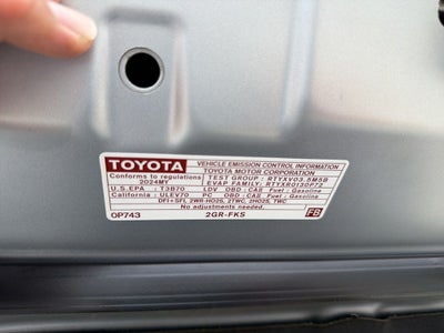 2024 Toyota Camry XSE V6