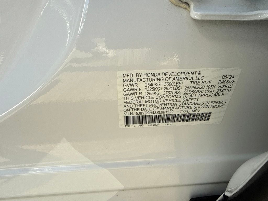 2025 Acura MDX Technology Package