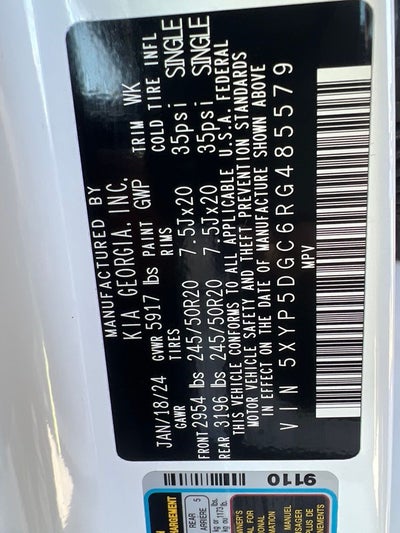 2024 Kia Telluride SX-Prestige X-Line