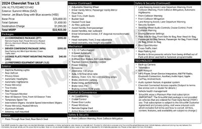 2024 Chevrolet Trax LS