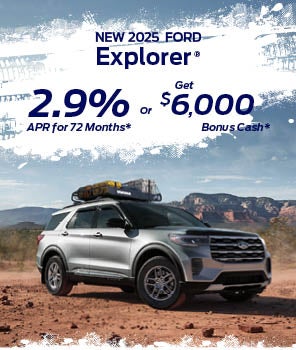 New 2025 Ford Explorer